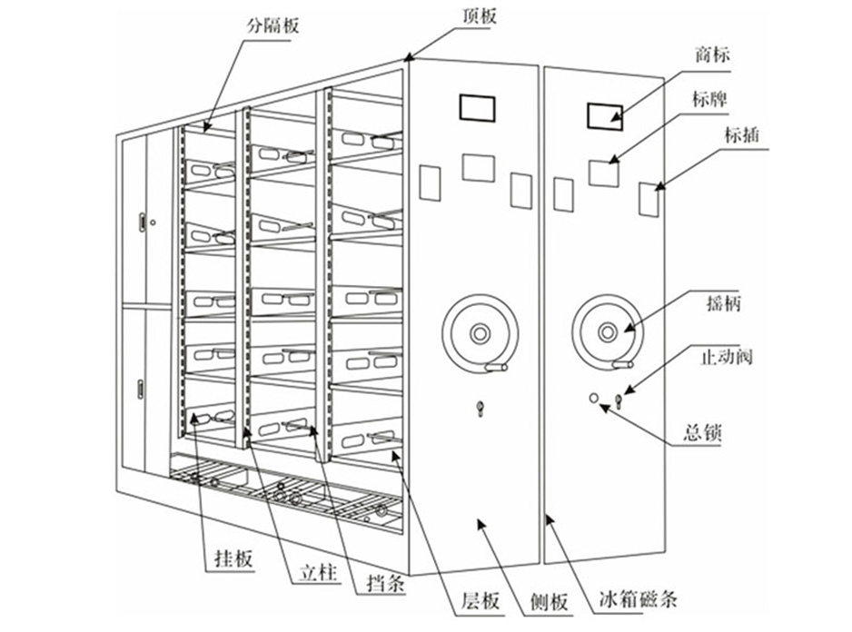 标准档案柜尺寸，存储管理的基石