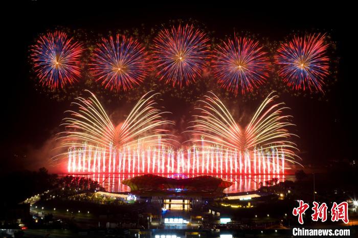 浏阳跨年烟火，璀璨夜空，共迎新年