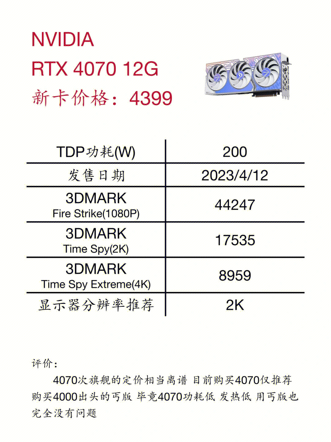 显卡主要关注哪些参数