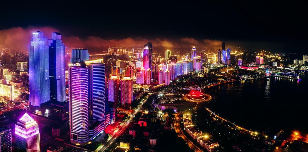 南京与青岛，飞翔的距离之美