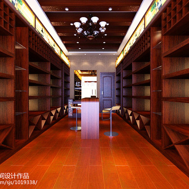 美容产品展示柜，展示美丽与时尚的舞台
