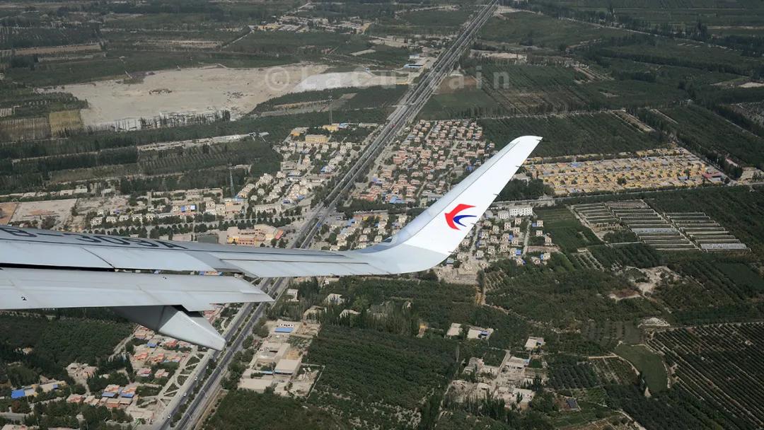 西安至莎车，高空之旅的启程