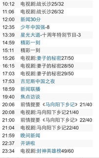 CCTV5节目表预告，精彩纷呈的体育盛宴即将上演