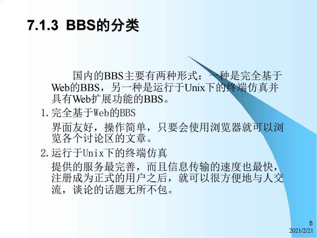 BBS界面的演变与影响