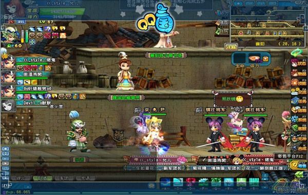 QQ三国界面，探索经典游戏的视觉盛宴