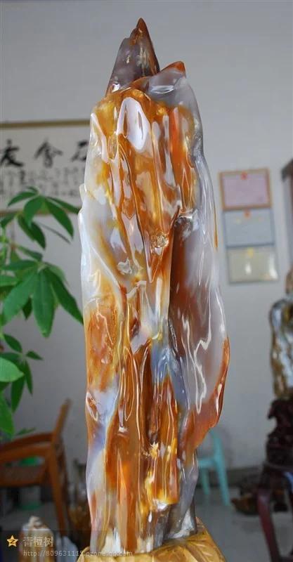水晶木纹玉石，自然之美与艺术之韵的完美结合