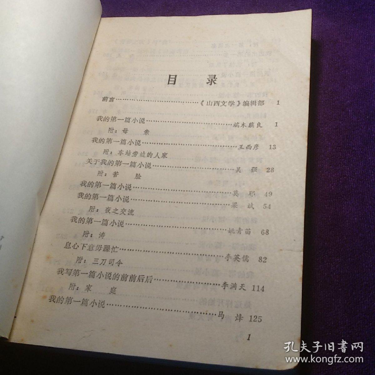我的第一本长篇小说书