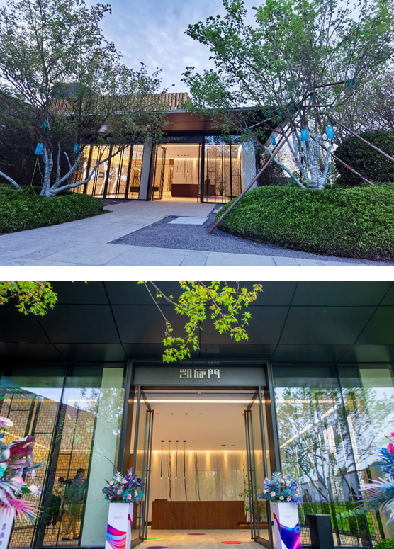 广州自动门，现代都市建筑的优雅流动之门