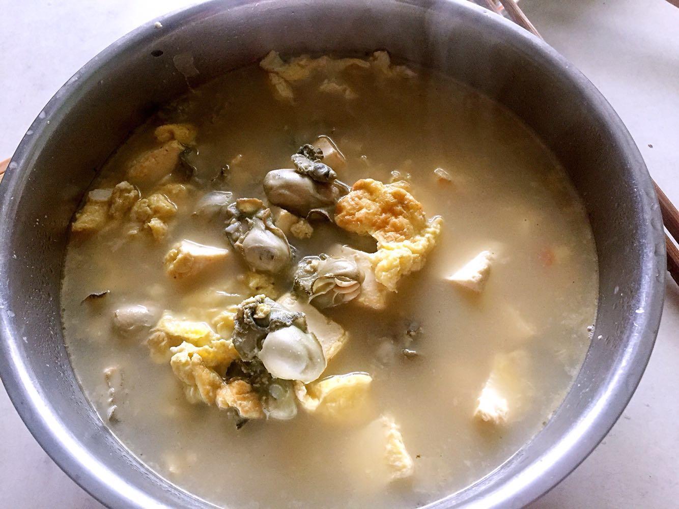 海蛎子蛋花汤，一道鲜美无比的海洋美食