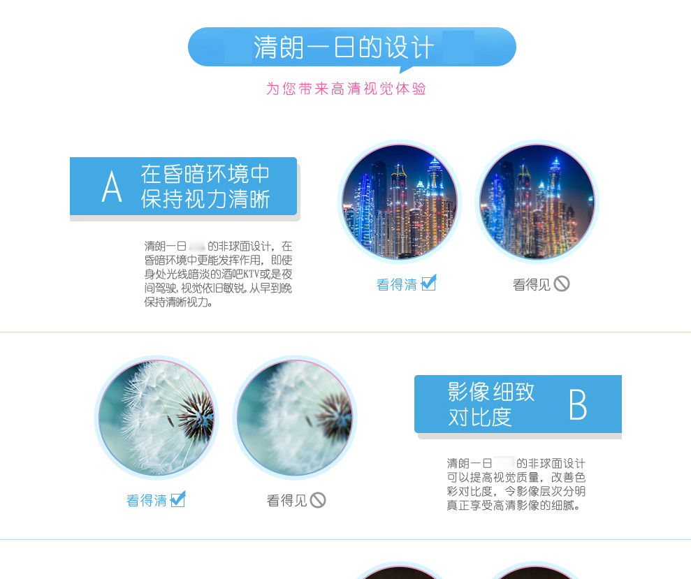博士伦清朗进口隐形眼镜的真假鉴别