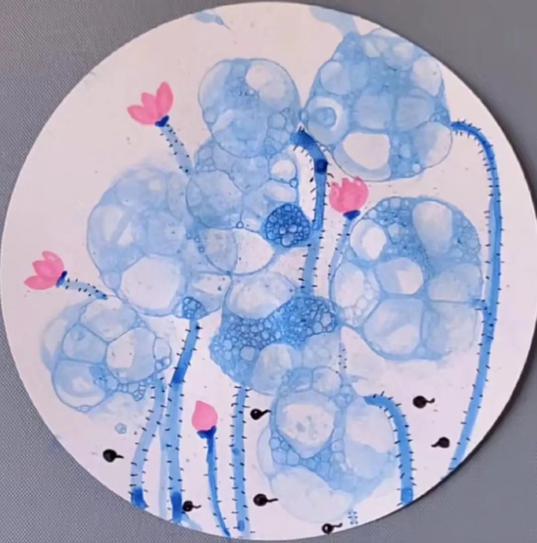 美术教案，有趣的泡泡画