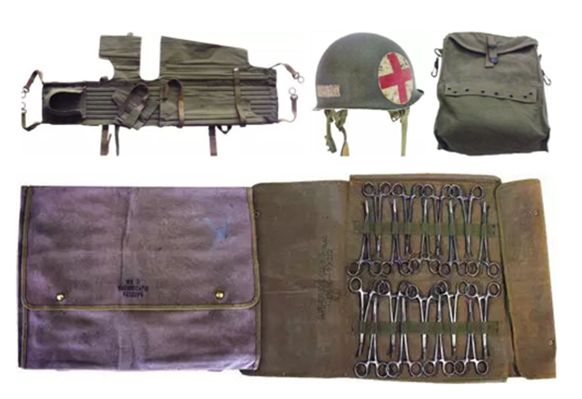 M1C伞兵盔与急救包，战场上的守护神