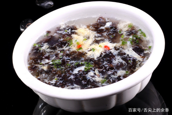 木耳紫菜蛋花汤，一道美味与健康并存的汤品