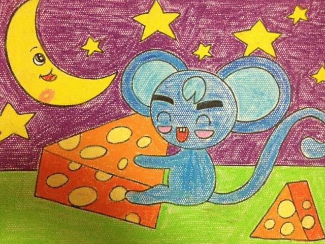 小班幼儿美术蜡笔教案