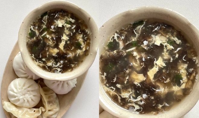 紫菜干贝蛋花汤，一道美味的海鲜汤品